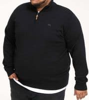 D555 zip neck jumper big size xxl 3xl 4xl 5xl 6xl