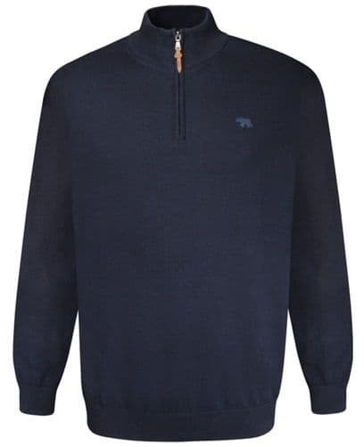 D555 zip neck jumper big size xxl 3xl 4xl 5xl 6xl