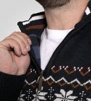 kingsize D555 zip sweater fleece lining size 2xl 4xl 3xl 5xl 6xl