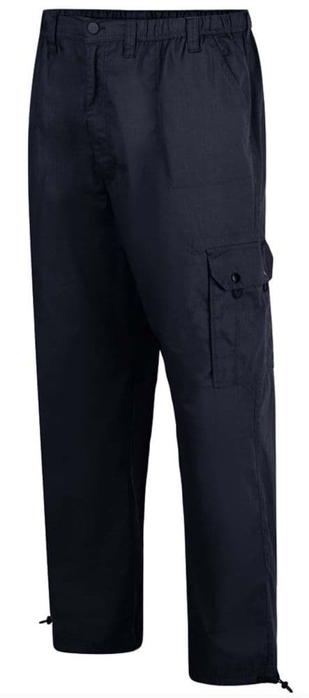 ESPIONAGE - COTTON POPLIN CARGO TROUSERS