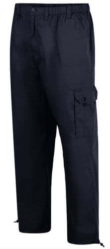ESPIONAGE - COTTON POPLIN CARGO TROUSERS