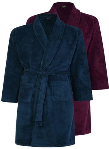 Espionage Fleece Bath Robe / Dressing Gown