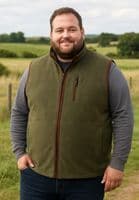 kingsize espionage textured fleece gilet size xxl xxxl 2xl 4xl 3xl 5xl 6xl 7xl 8xl