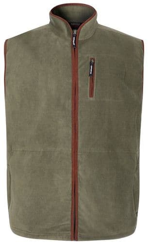 ESPIONAGE  - FLEECE GILET - OLIVE