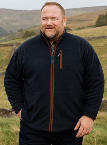 ESPIONAGE  - FLEECE JACKET - NAVY