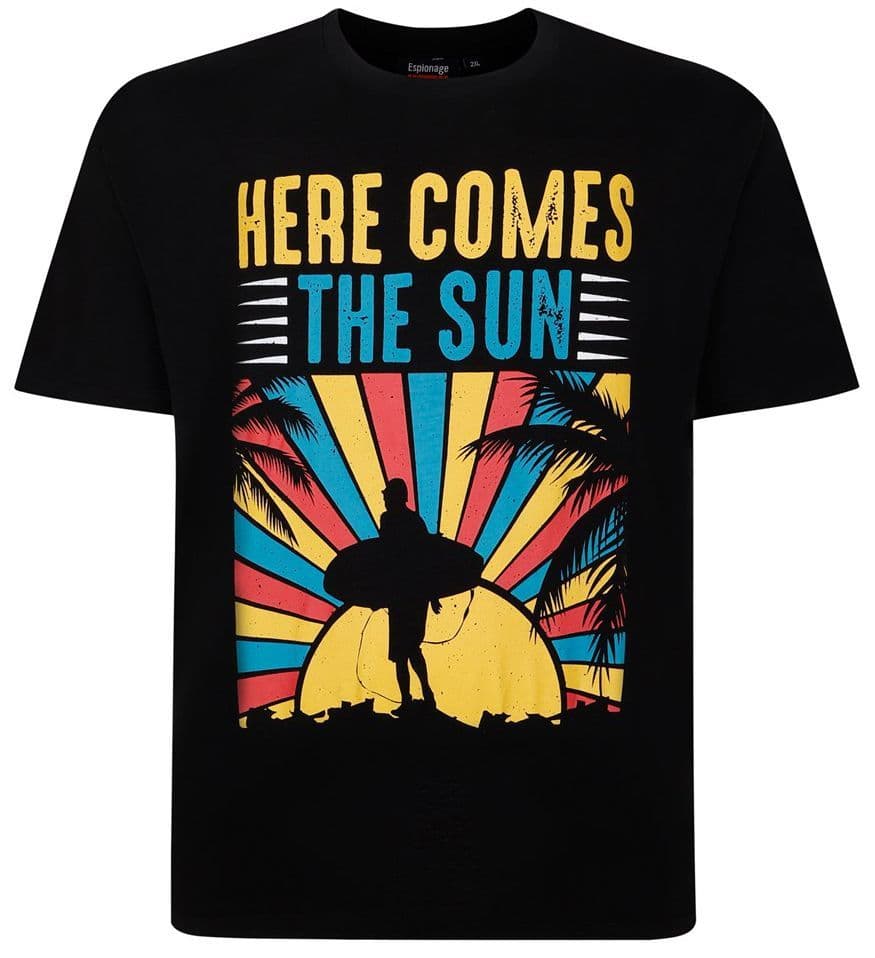 ESPIONAGE - HERE COMES THE SUN T SHIRT