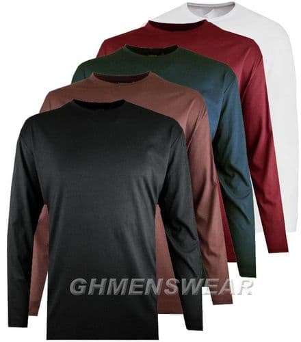 ESPIONAGE LONG SLEEVED CREW NECK T SHIRT