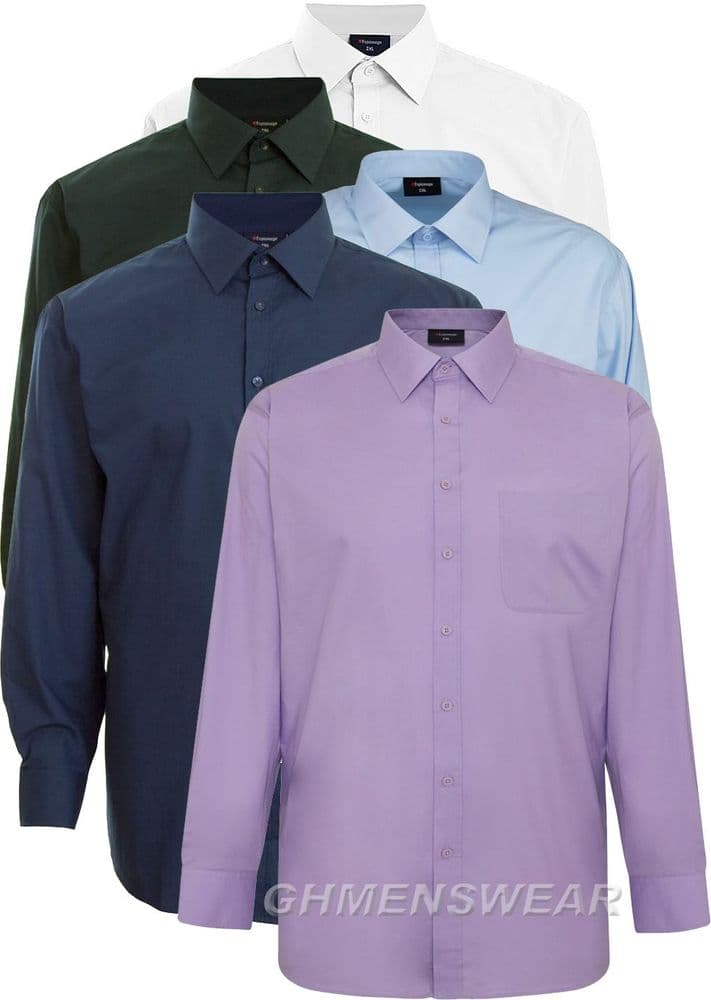 Espionage Long Sleeved Regular Collar Shirt