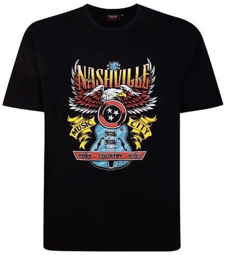 ESPIONAGE NASHVILLE PRINT T SHIRT