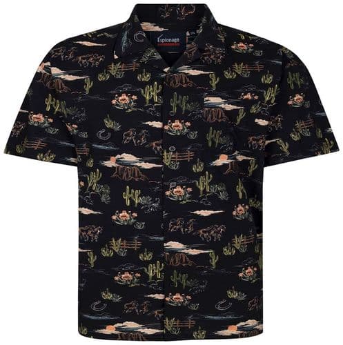 ESPIONAGE PRAIRIE PRINT SHIRT
