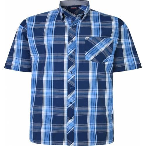 ESPIONAGE SHORT SLEEVED CHECK SHIRT - BENSON