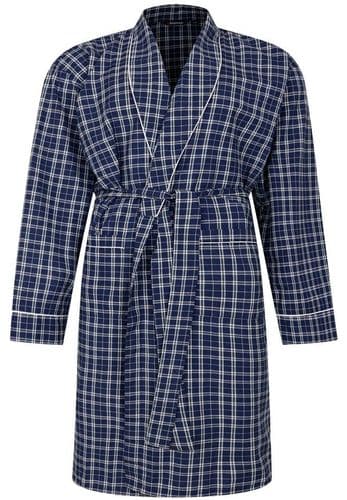 ESPIONAGE TRADITIONAL YARN DYED CHECK PYJAMA GOWN