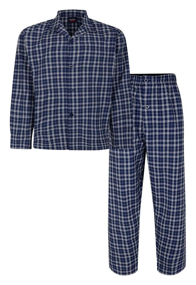 ESPIONAGE TRADITIONAL YARN DYED CHECK PYJAMA SET