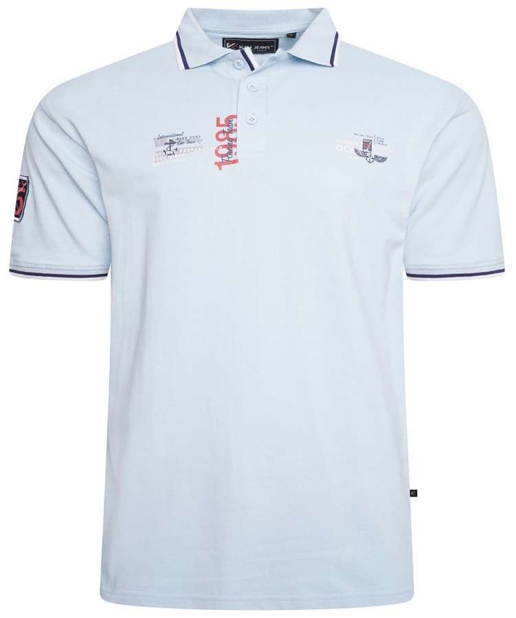 KAM 1985 RACING CLUB POLO SHIRT - BLUE