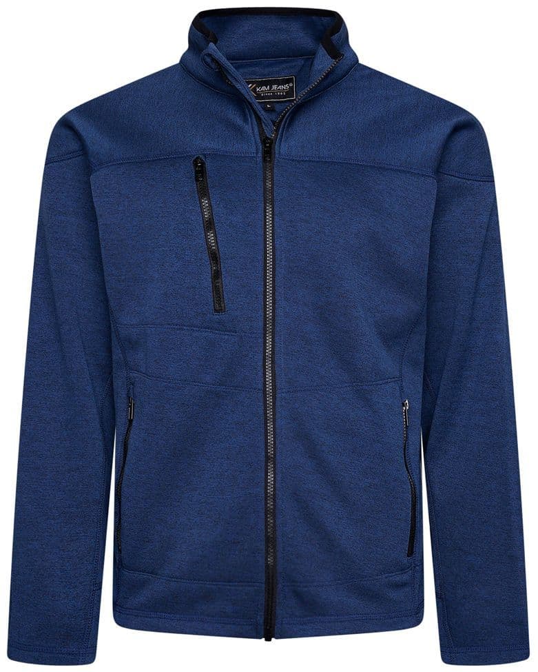 Gilet Léger Homme Grandes Tailles 3XL à 6XL - Imprimé Lune/anime, Avec Zip, Neuf Avec étiquettes