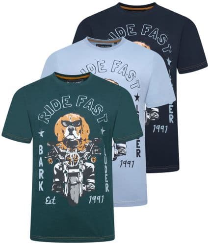 KAM DOG BIKER T SHIRT