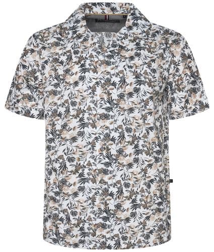 KAM FLORAL PRINT SHIRT - BISHOP