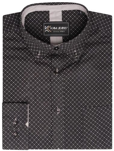 KAM pattern Shirt 2xl 3xl 4xl 5xl 6XL long sleeve