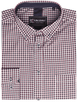 KAM check pattern  Shirt 2xl 3xl 4xl 5xl 6XL long sleeve