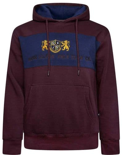 KAM OVER THE HEAD RHODE ISLAND HOODY - FIG
