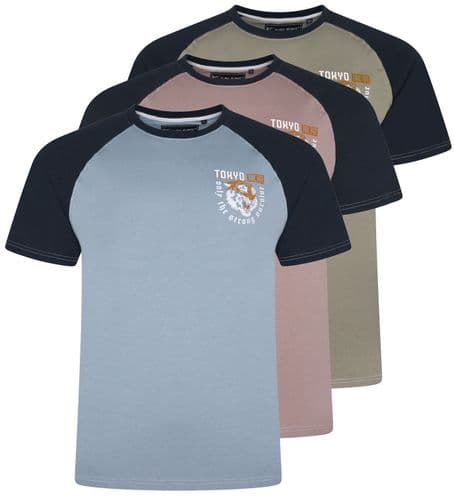 KAM RAGLAN TOKYO  T SHIRT