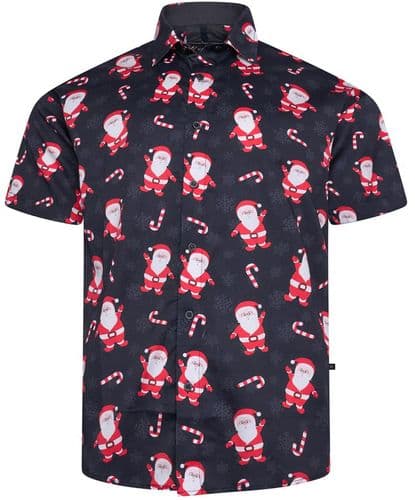 KAM SANTA CANDY CANES SHIRT
