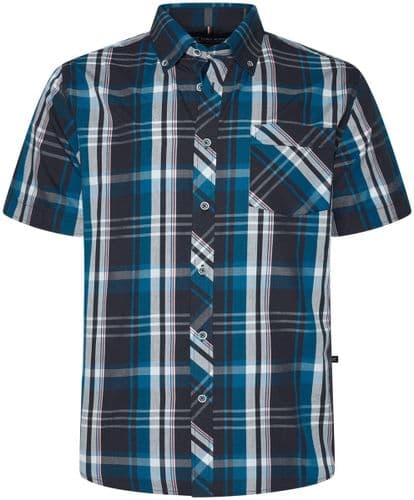KAM SHORT SLEEVED CHECK SHIRT - COLIN