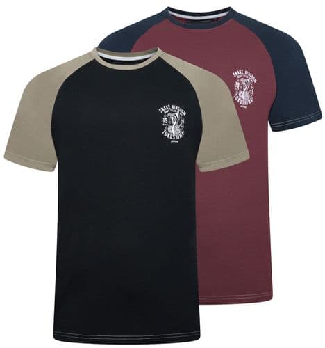 KAM SNAKE KINGDOM RAGLAN T SHIRT