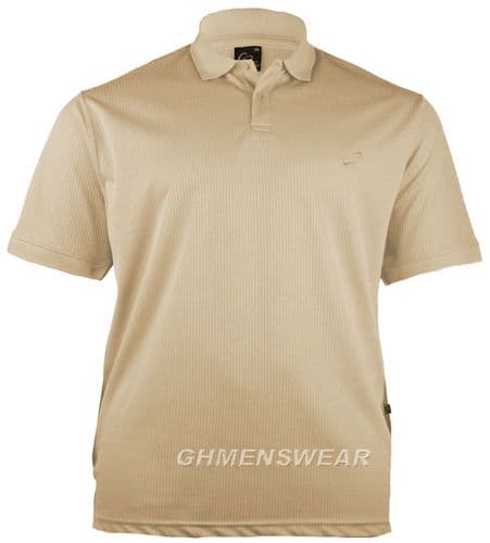 Mesh Polo Shirt CHAMPAGNE