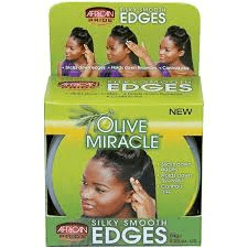 African Pride Olive Miracle Silky Smooth Edge Control Gel