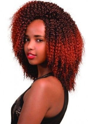 Angelina Curly Set of 2 pcs Weave 9inches