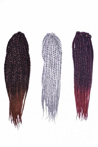 Angels Mambo Pre- Looped Crochet Twist Braids 15 inches - 40pcs Strand