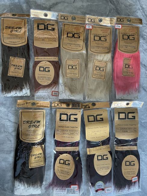 Dream Girl European Straight 100% Human Hair Weave