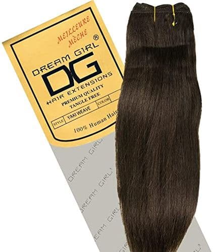 Dream Girl Human Hair Yaki Weave- Premium quality 8 inches