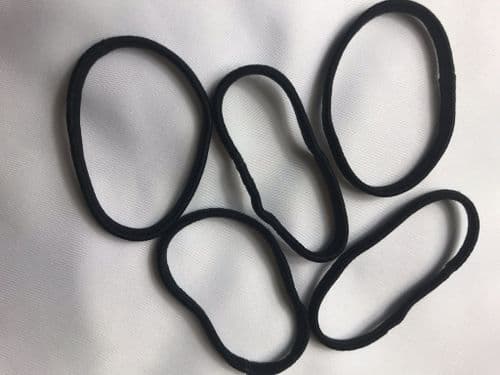Elastic Hair bands - Set of 5 piece black