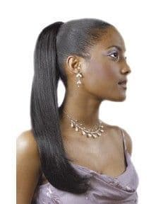 Euro Long EZ Sleek Drawstring Ponytail