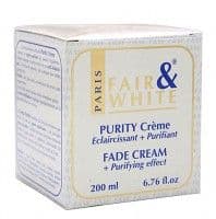 Fair and White Purity Fade Cream + Unifying 200ml