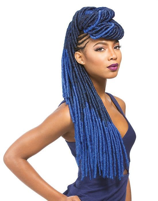 Faux Locks pre- Looped Twists 18" DredLocs