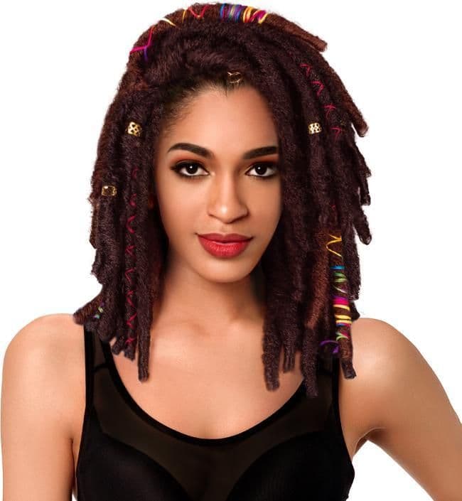 Freedom Cro V Faux Locs- Pre- Looped Crochet Braids 12 inches