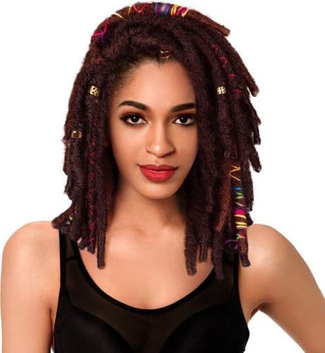 Freedom Cro V Faux Locs- Pre- Looped Crochet Braids 12 inches