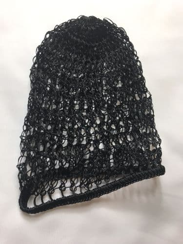 Handmade Protective Hair Net Cap -Colour Black BULK DISCOUNTS AVAILABLE