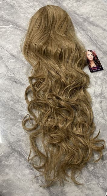 Hair Extensions 3/4 Wigs Uk Jooey Bouncy Curls Cap Wig/ 3/4 Half