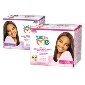 Just For Me No-Lye Conditioner Créme Relaxer Kit