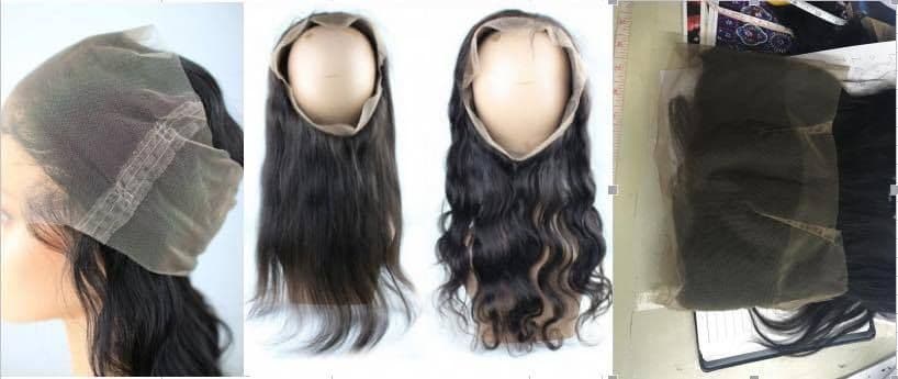 Lace Frontal 360 Degrees - Virgin Hair Gold Grade