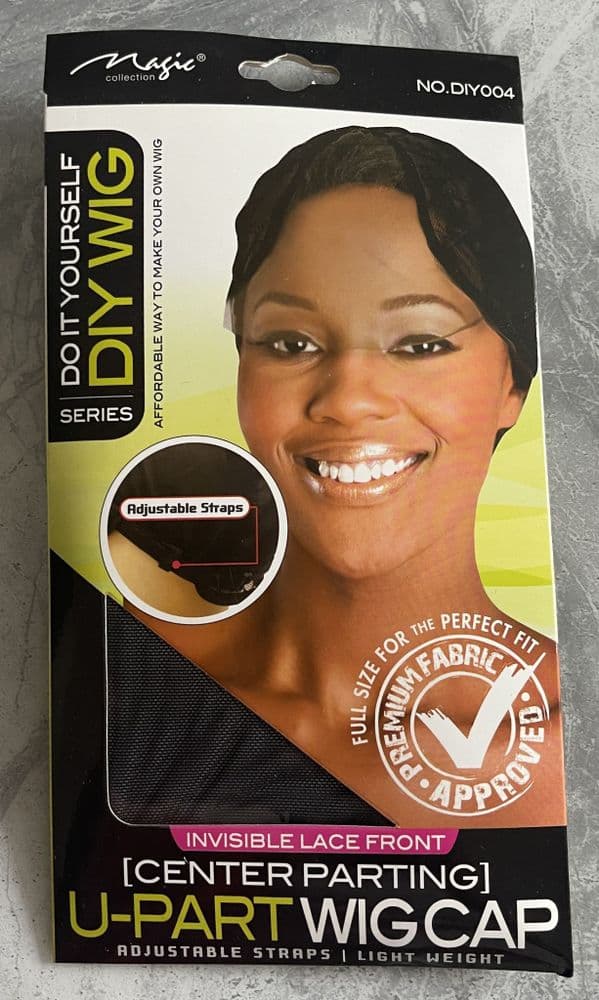 Magic Invisible Lace Front U-part Wig Cap - Center Parting