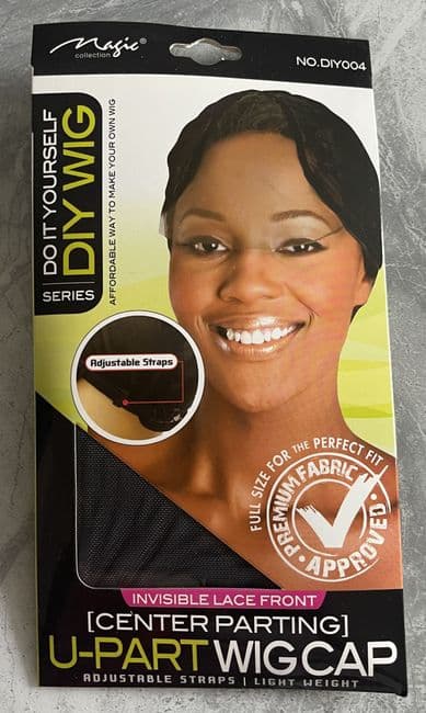 Magic Invisible Lace Front U-part Wig Cap - Center Parting