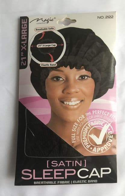 Magic Satin Hair Bonnet Sleep Cap