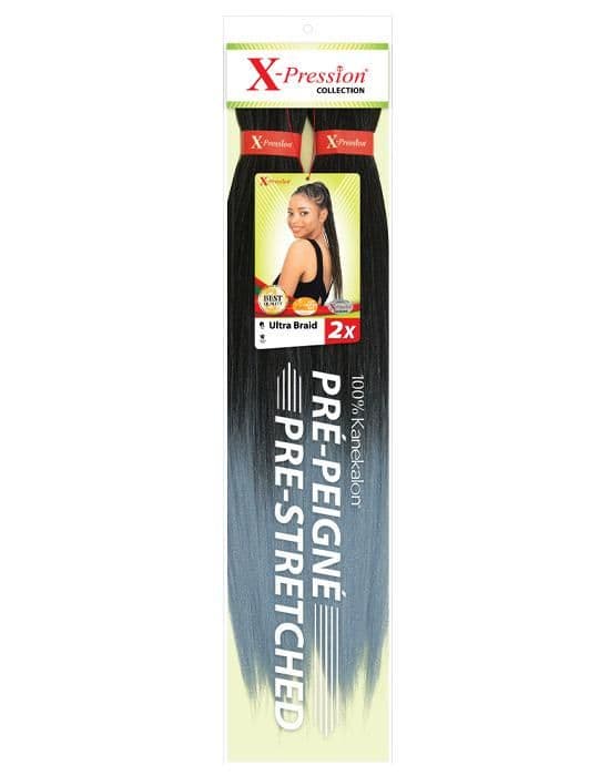 New Xpression Ultra Braid Pre-Stretched 46 inches Synthetic Hair