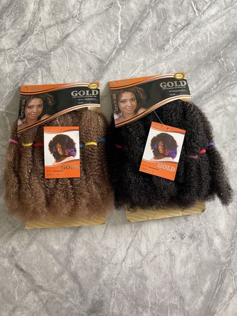 Noble Sleek Soft Afro Kinky Bulk Braids - 20% More Hair