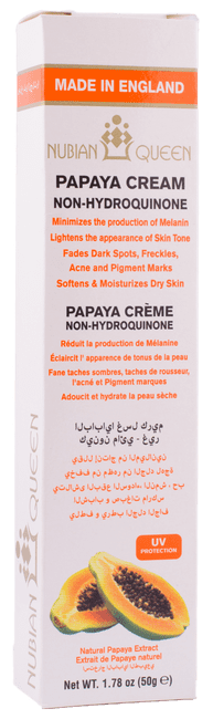Nubian Queen Papaya Fade Cream 50g